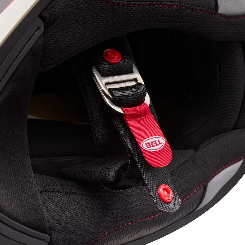 Casque de moto Bell LITHIUM MIPS PLUS BLIP Blanc Noir