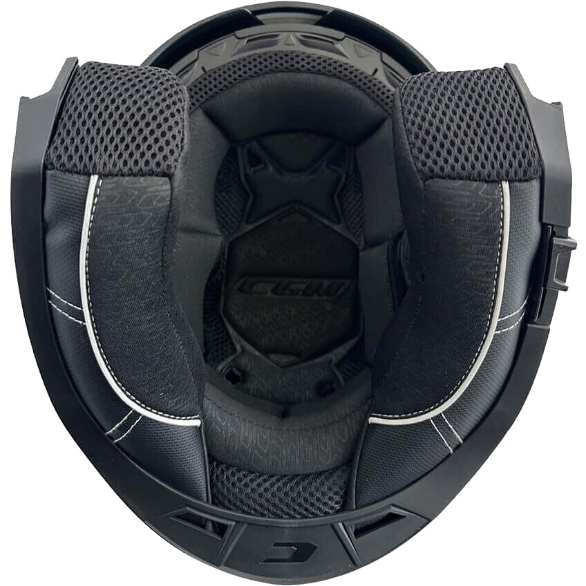 Casque de moto CGM 136F RNA FIBER MONO Jet Noir mat