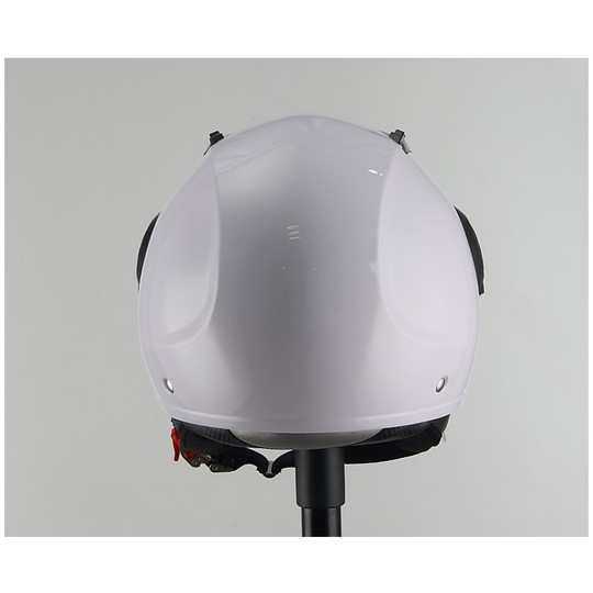 Casque de moto Demi-Jet BHR 804 TOP Blanc