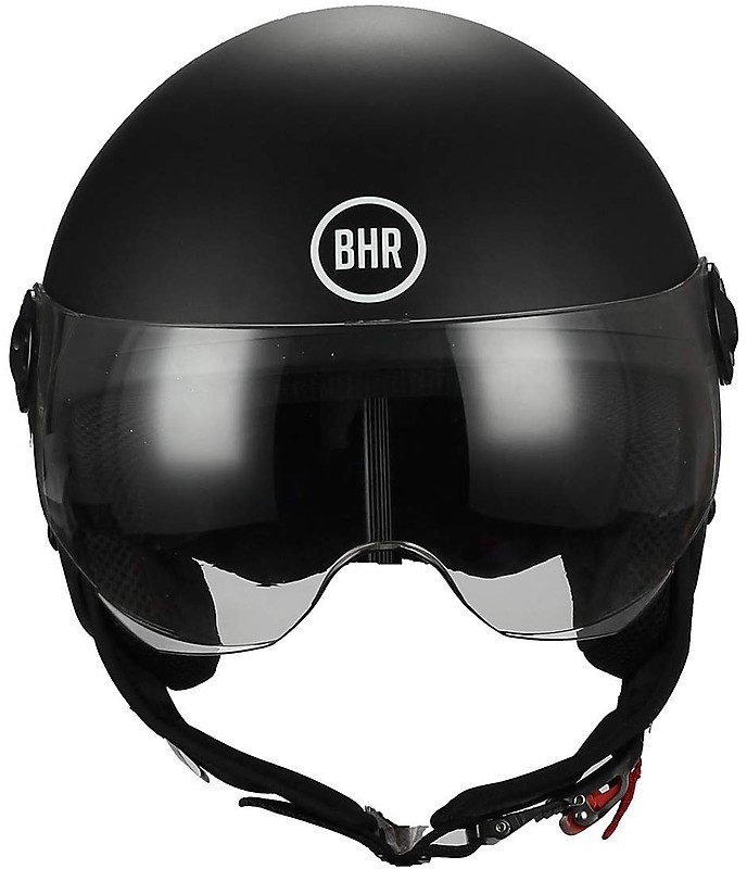 Casque de moto demi-casque Daytona [noir mat] [2xl] (d1-b-2xl