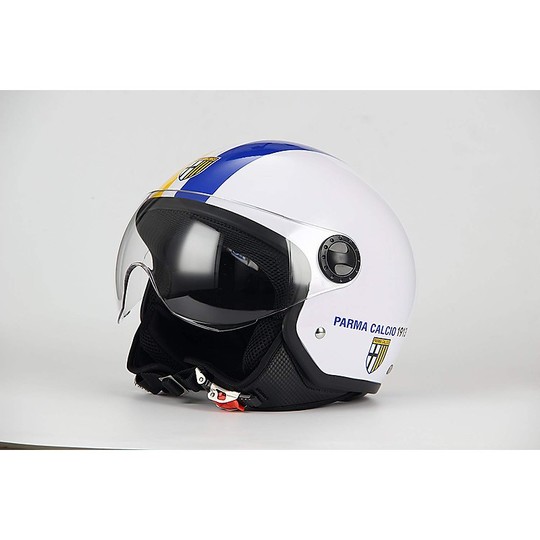 Casque de moto Demi-Jet Visière bombée BHR 801 Parma