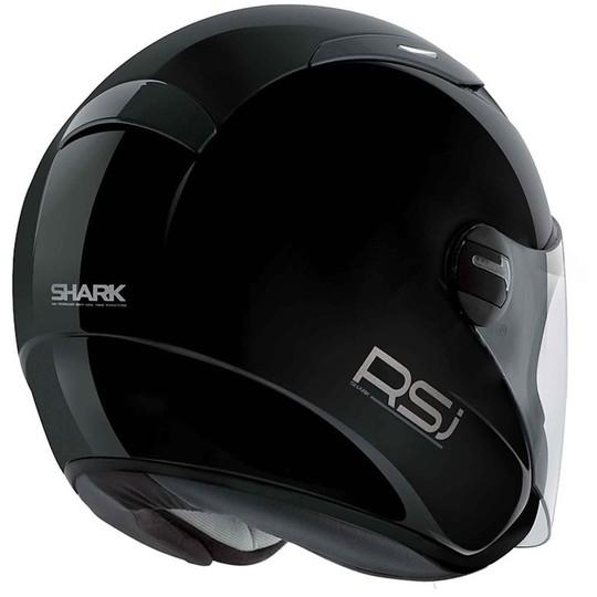 Casque de moto double visière Jet Shark RSJ Noir