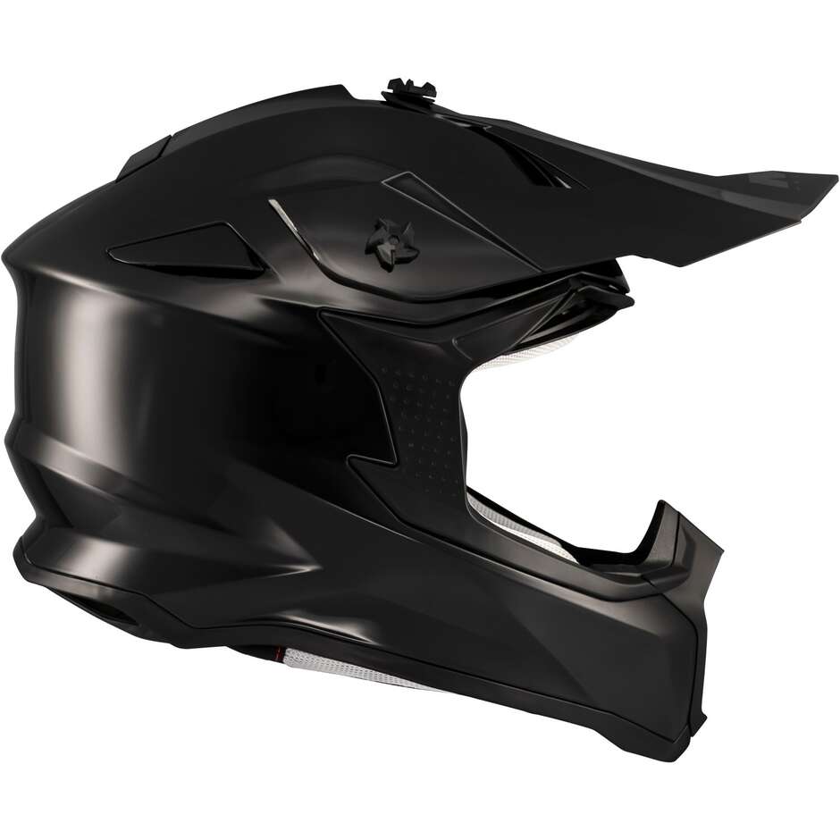 Casque de moto enduro cross Mt Helmet FALCON S PURE A1 Noir mat