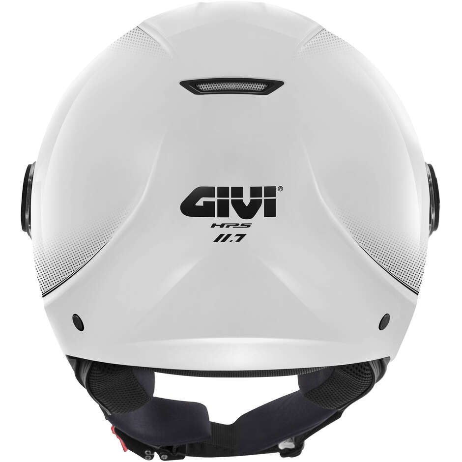 Casque de moto Givi 11.7B Jet blanc brillant
