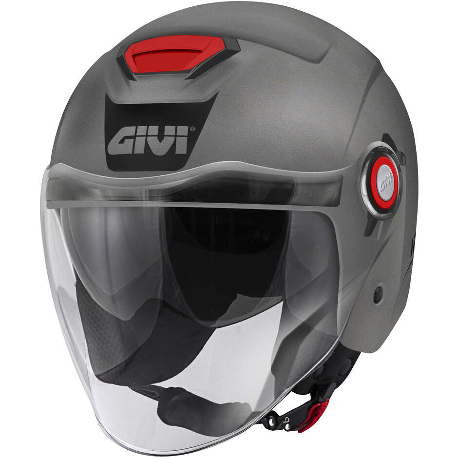 Casque de moto Givi 12.5B Matt Titanium Jet