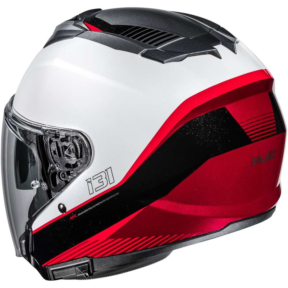 Casque de moto HJC i31 TARO MC1 Red Jet