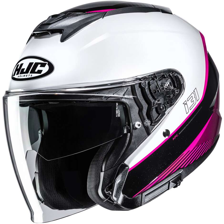 Casque de moto HJC i31 TARO MC8 rose jet