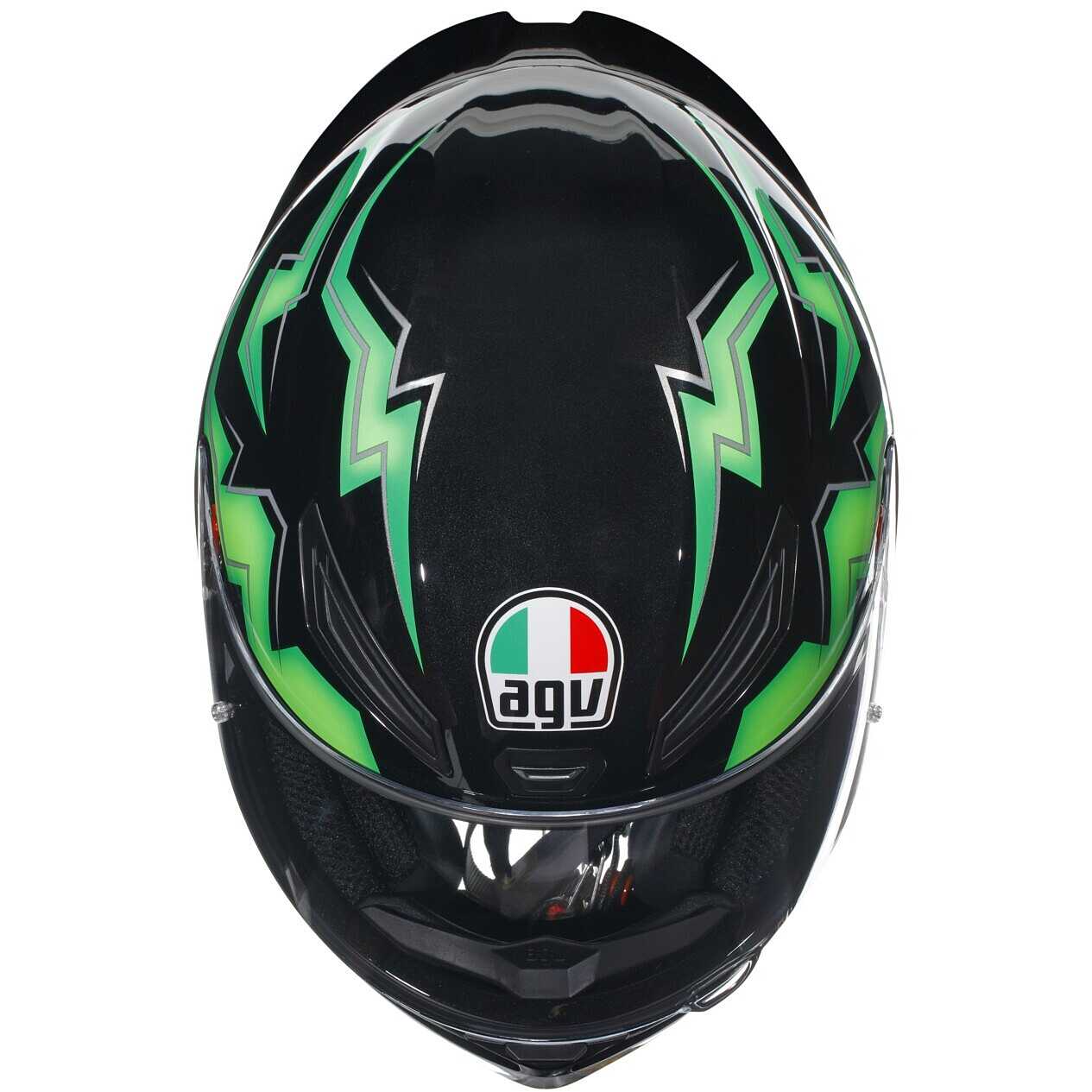 EM MOTO  AGV K1 S KRIPTON BLACK/GREEN