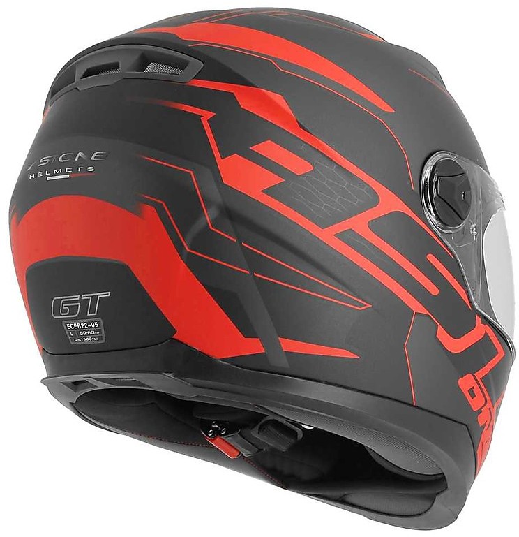 Casque Moto Intégral Astone Gt2 Multi Predator Noir Blanc Vente en Ligne 