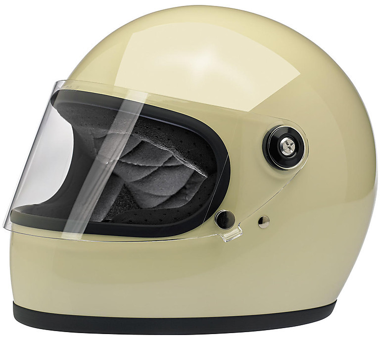 Casque de moto intégral Biltwell modèle Gringo S avec visière vintage  blanche Vente en Ligne - Outletmoto.eu