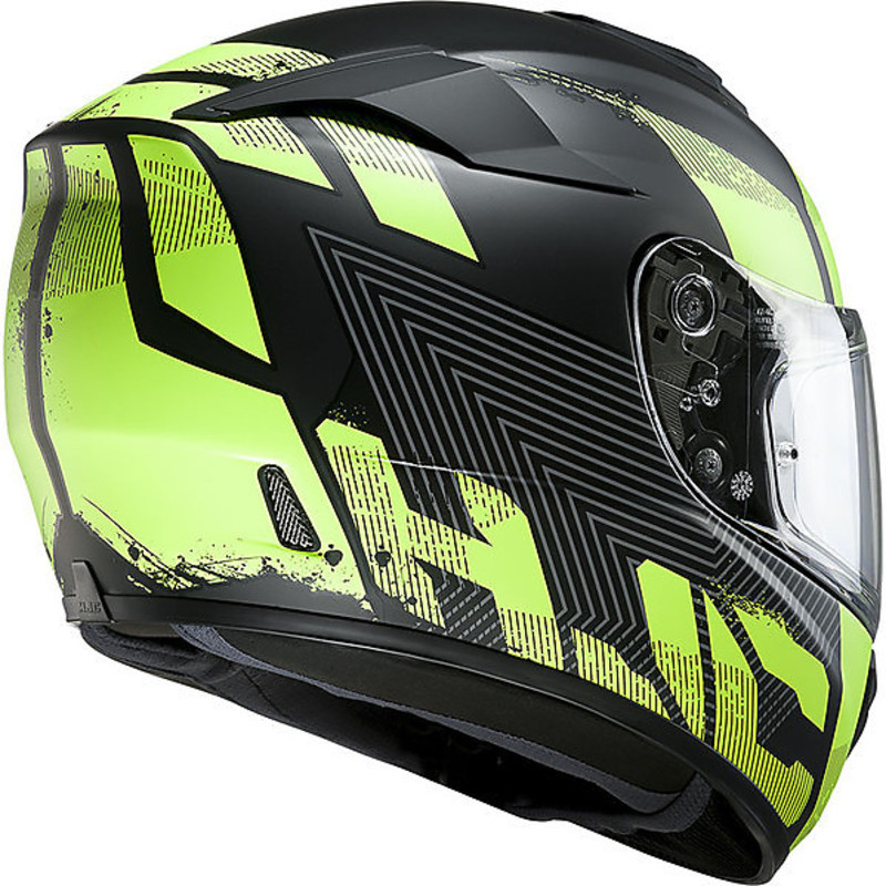 Casque Moto Intégral HJC RPHA 1 Senin Noir Jaune - Homologué FIM - Neuf Sous Emballage