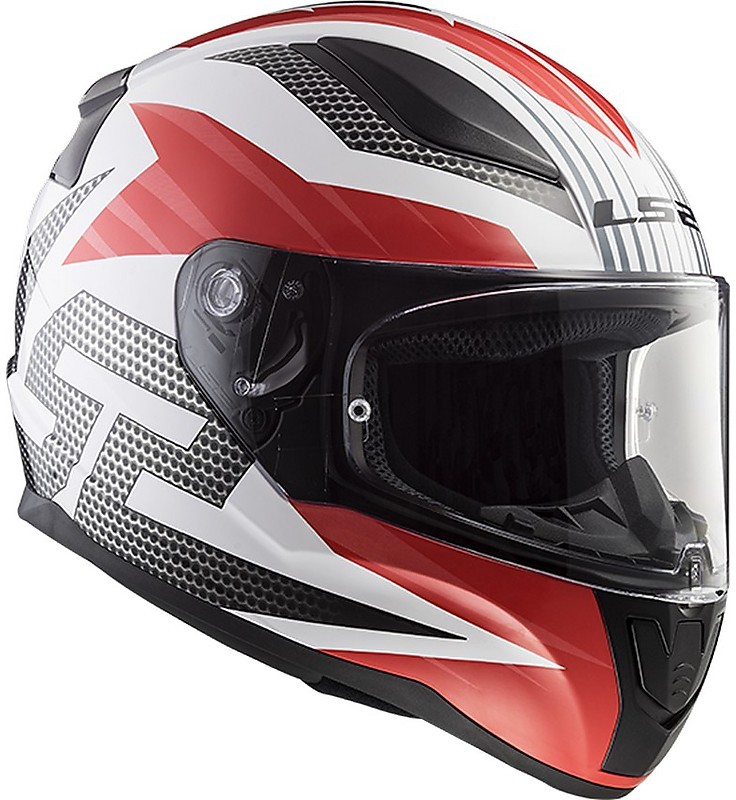 Casque Intégral Moto LS2 RAPID Blanc - Polycarbonate, Écran Anti-Rayures, Taille M