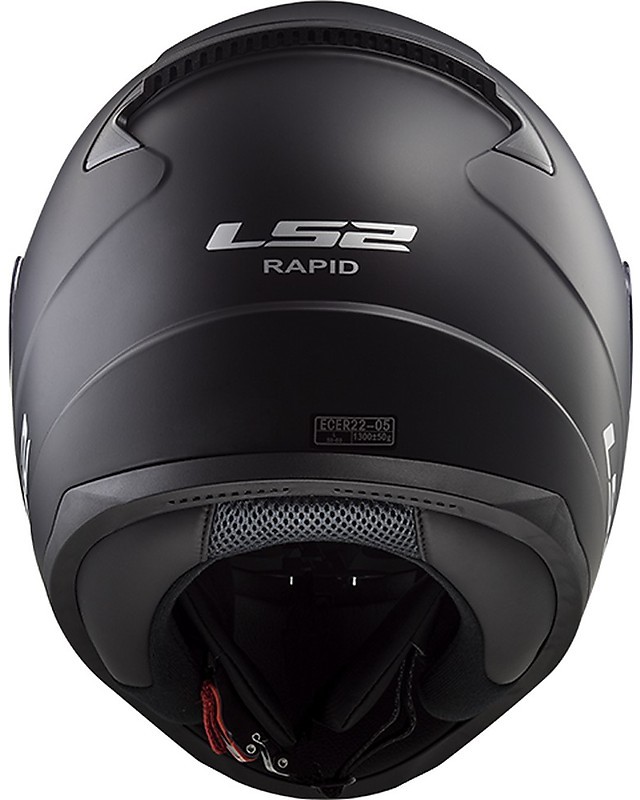 Casque Moto Intégral LS2 RAPID Solid Mat Titanium Taille L – Confort Et Sécurité