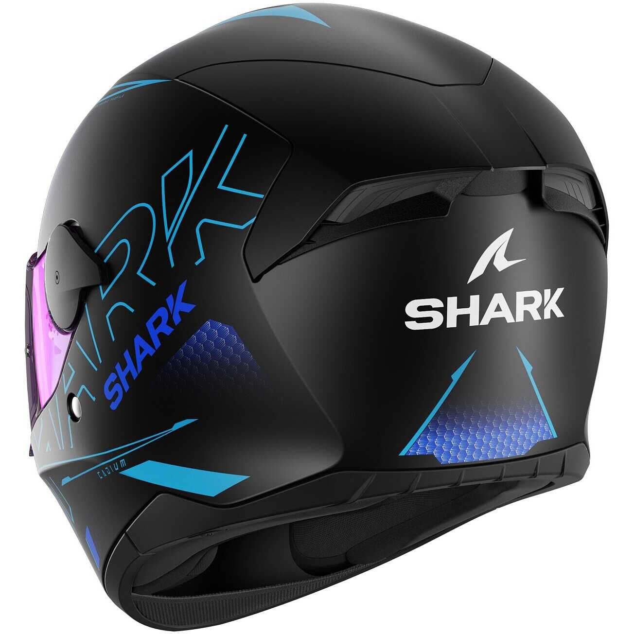 SHARK Casque Moto Intégral Skwal 2.2 Venger Cagoule - Noir Et Gris Anthracite