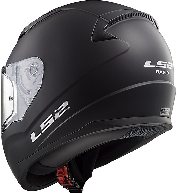 LS2, Integraler Motorradhelm Rapid SOLID Matt Black Produktbild-Vorschau 4