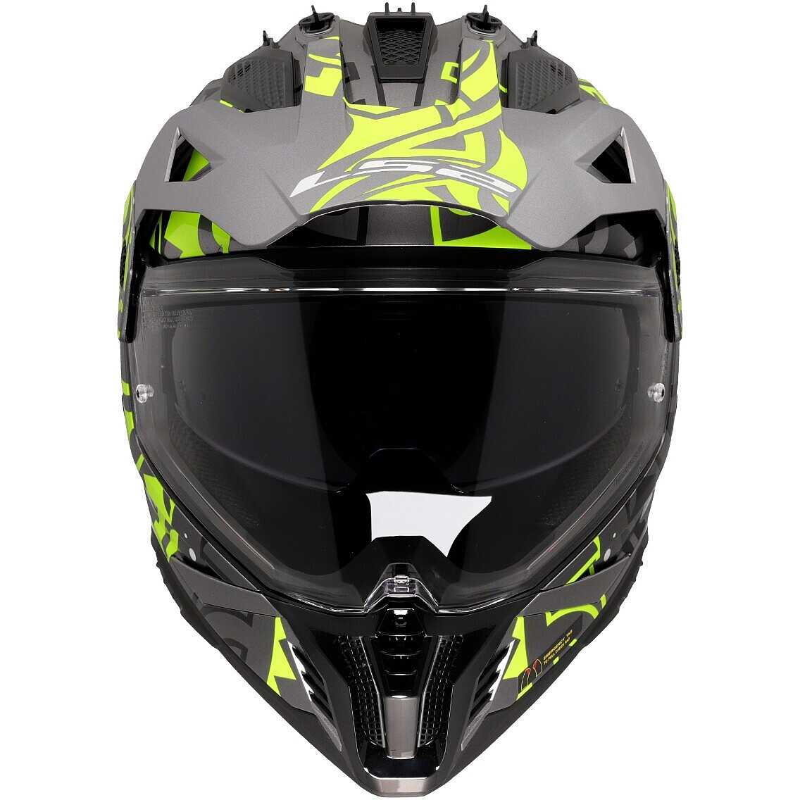 Casque Motocross LS2 Gate MX 2023 - Tout-terrain VTT - Homologation DOT - Taille Grand Jeunesse - Neuf