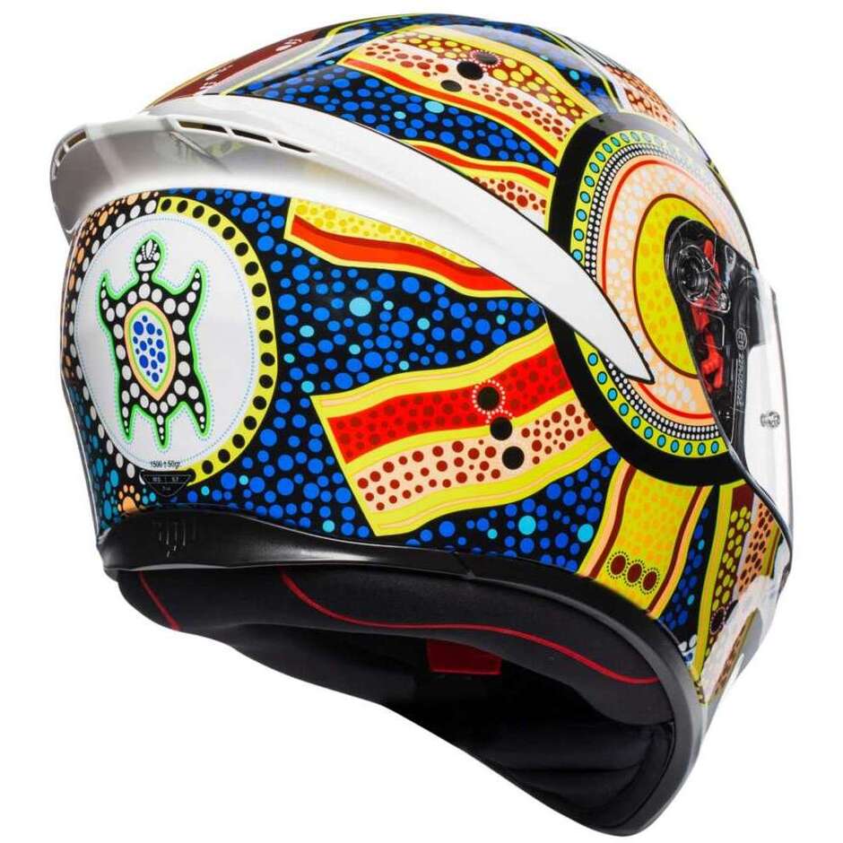 Casque de moto intégral Agv K-1 Replica Valentino Rossi DREAMTIME