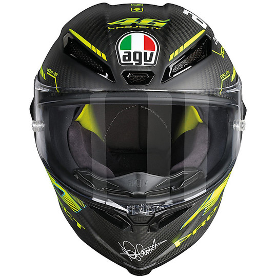 Casque de moto intégral AGV Pista Gp R Project 46 2.0 Carbon Matt