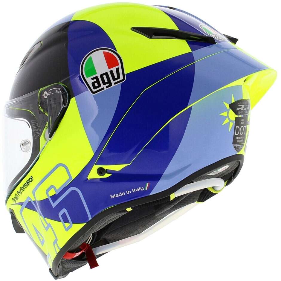 Casque de moto intégral Agv PISTA GP RR SOLELUNA 2022