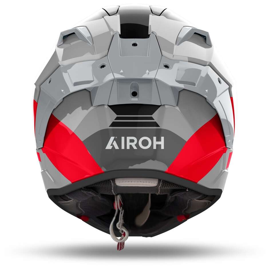 Casque de moto intégral Airoh GP 800 COMPETITION Rouge brillant