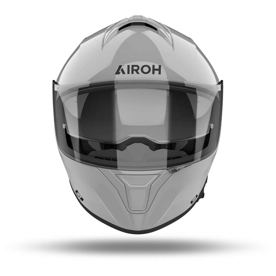 Casque de moto intégral Airoh SPARK 2 COLOR gris ciment brillant
