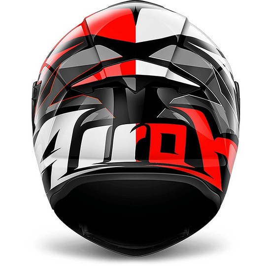 Casque de moto intégral Airoh ST 501 Thunder Glossy Red