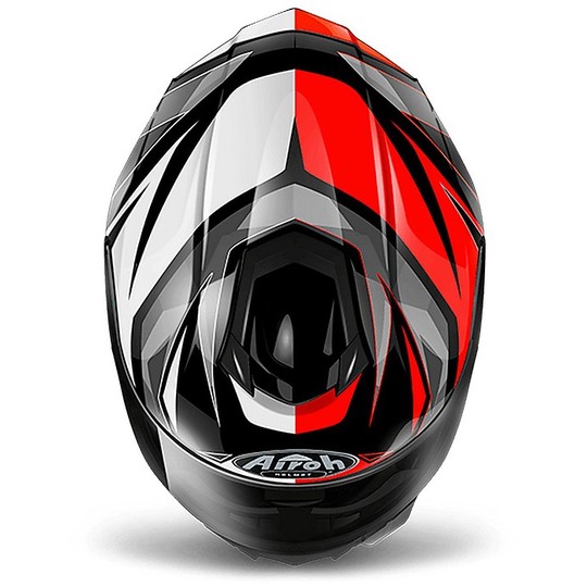 Casque de moto intégral Airoh ST 501 Thunder Glossy Red