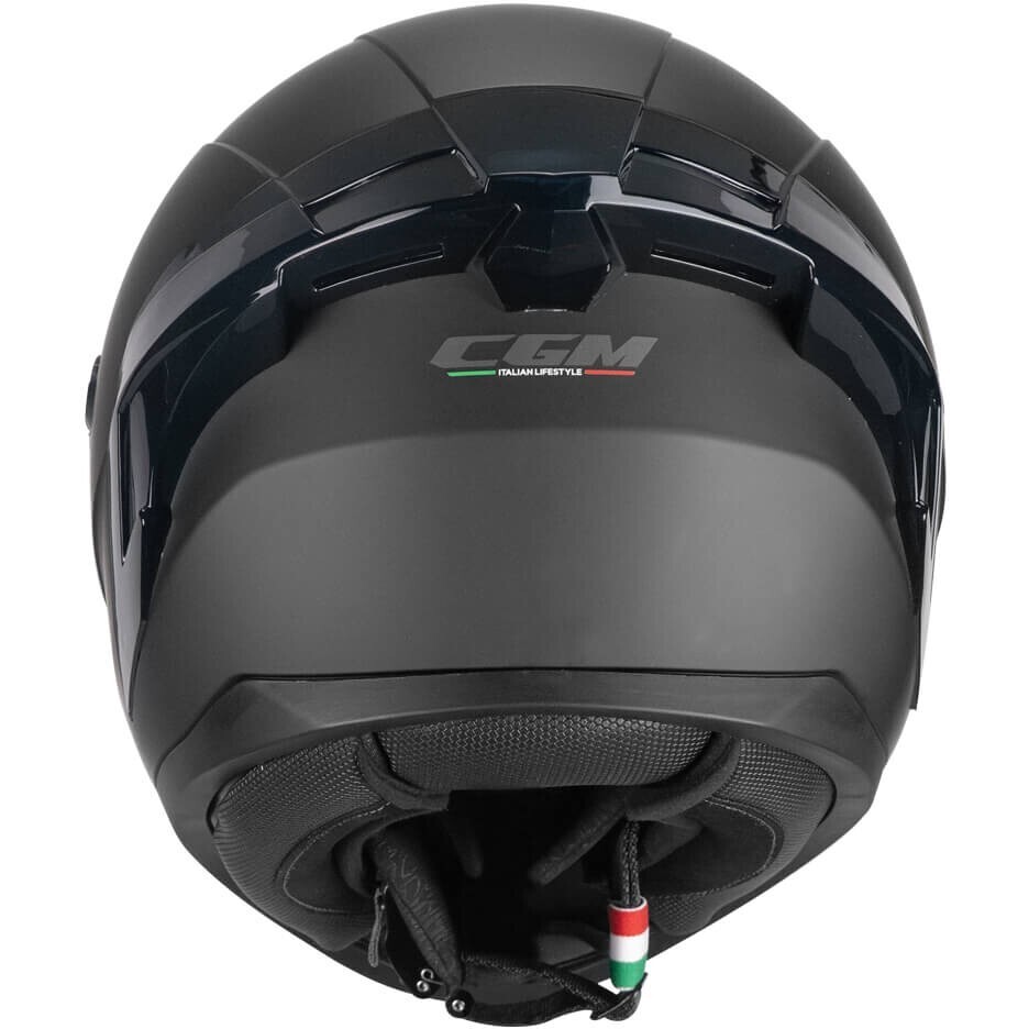 Casque de moto intégral CGM 330A RIOT MONO noir mat