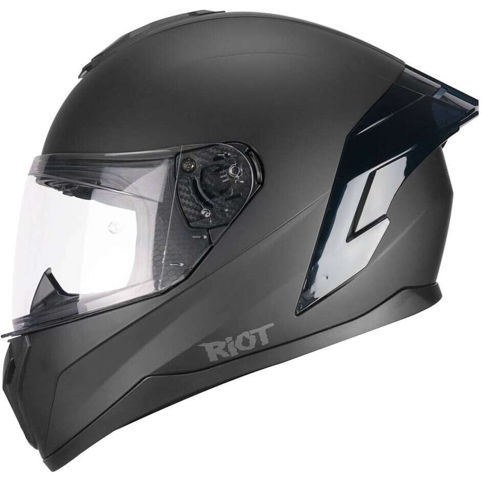 Casque de moto intégral CGM 330A RIOT MONO noir mat