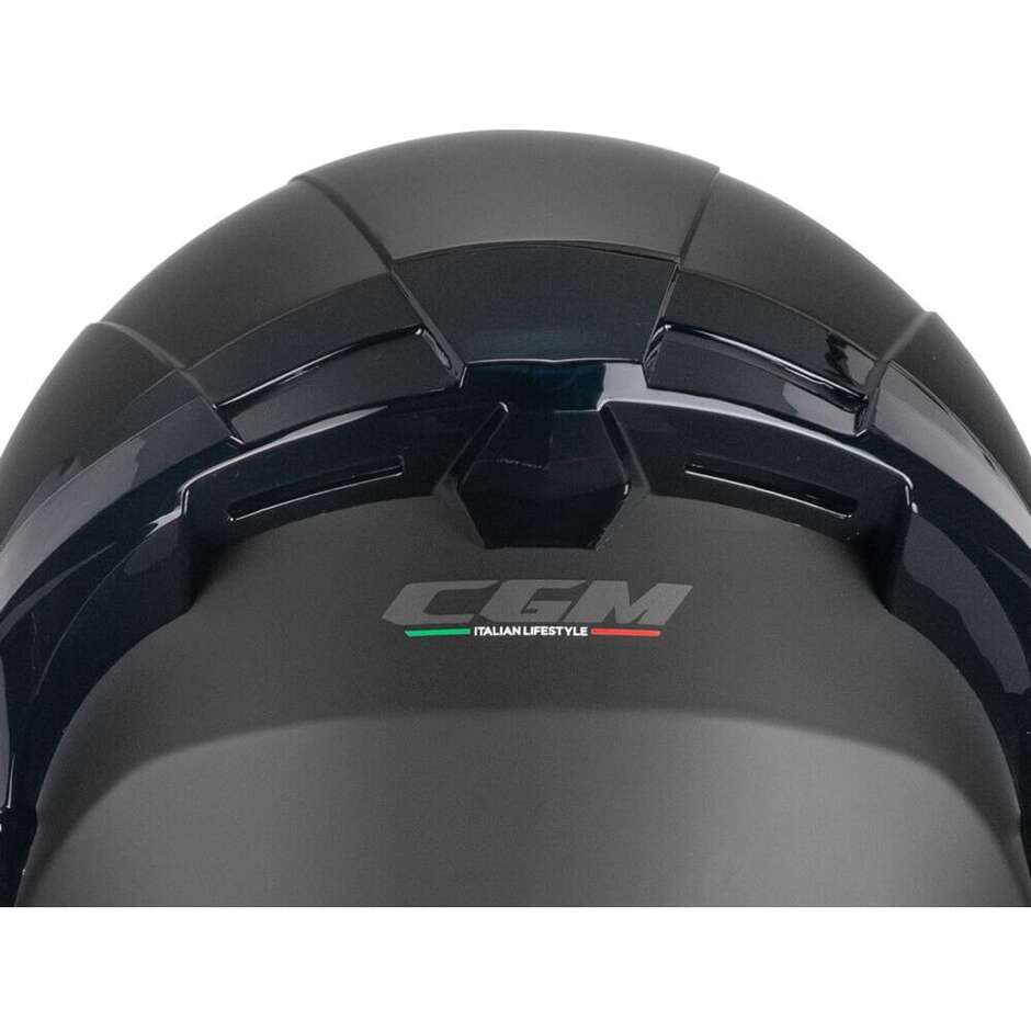 Casque de moto intégral CGM 330A RIOT MONO noir mat