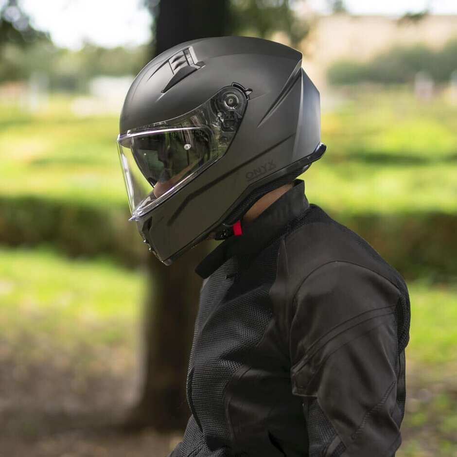 Casque de moto intégral CGM 333A ONYX MONO graphite mat
