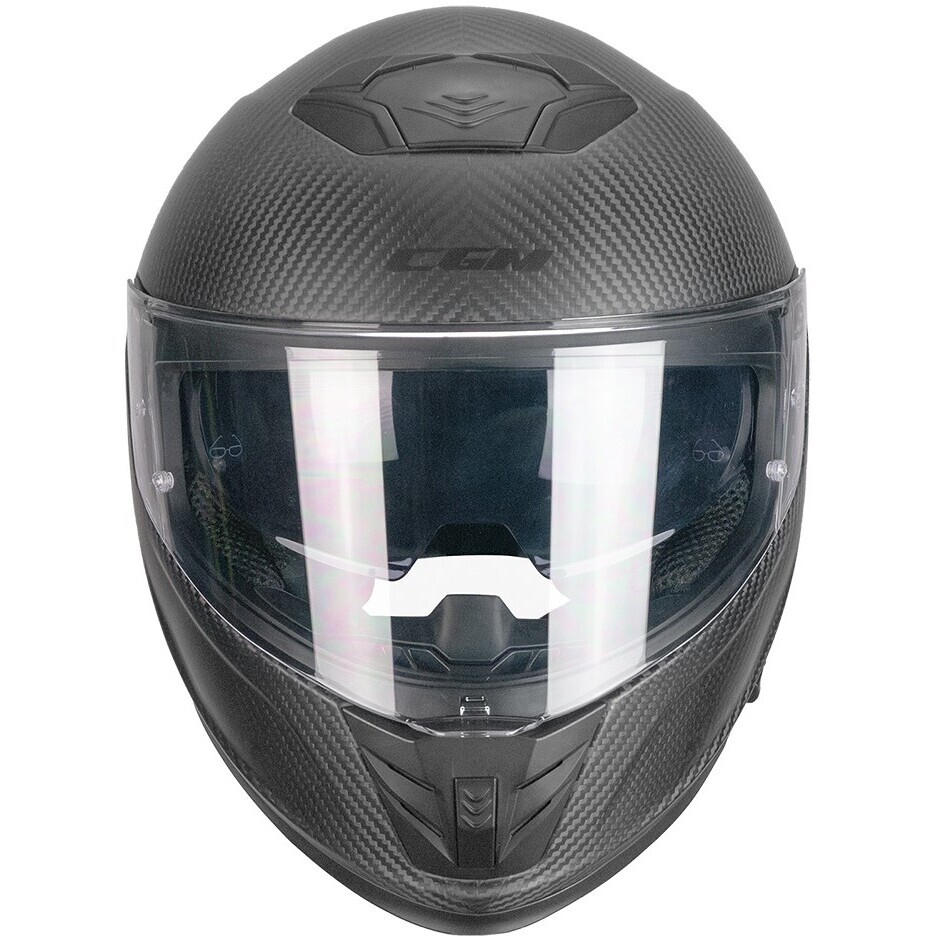 Casque de moto intégral CGM 361C AVENT PRO Carbon noir mat