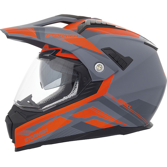 Casque De Moto Int Gral Double Visi Re Touring Stormer Traveller District Vente En Ligne