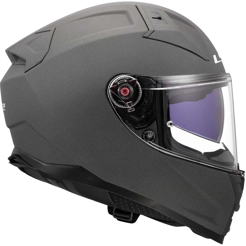 Casque de moto intégral en béton HPFC LS2 FF811 VECTOR II SOLID
