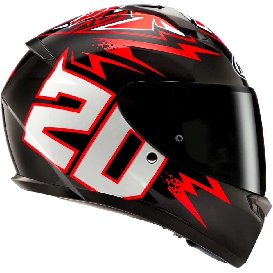 Casque de moto intégral Hjc C10 DIABLO MASK MC1