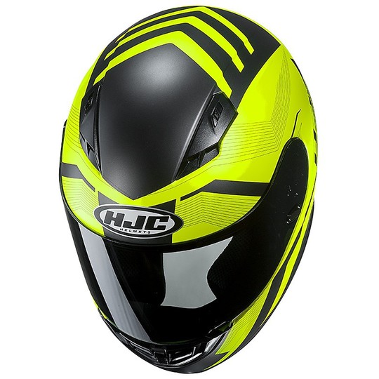 Casque de moto intégral HJC CS-15 Faren MC4HSF Faren jaune
