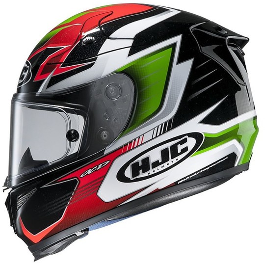 Casque De Moto Int Gral Hjc Rpha Plus Elsword Noir Rouge Vert Mc