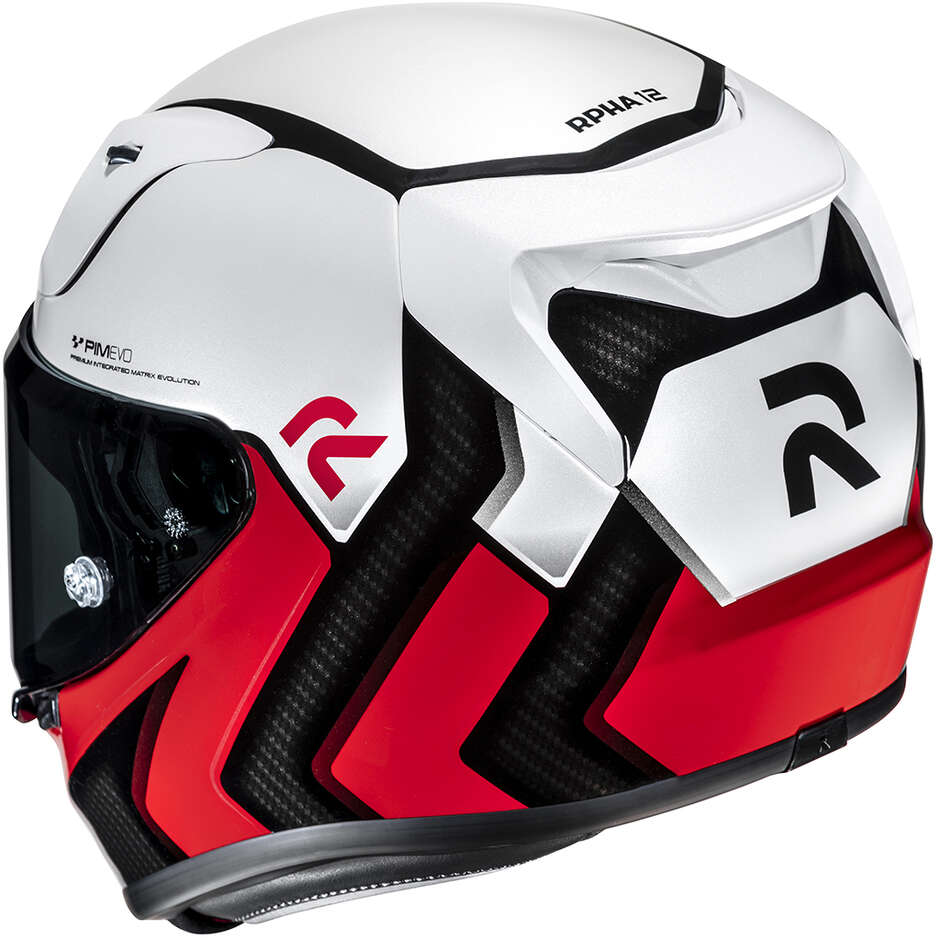 Casque de moto intégral Hjc RPHA 12 KOS MC1