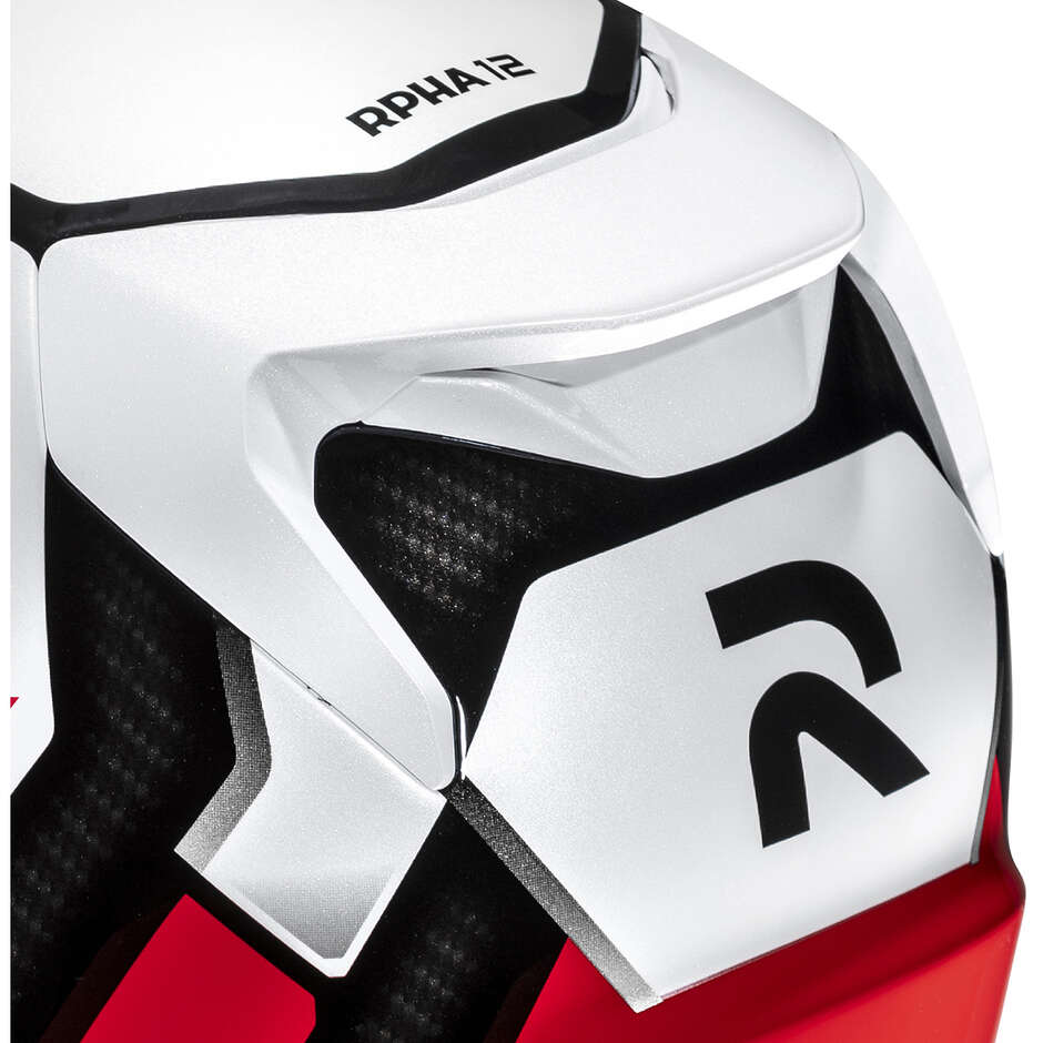 Casque de moto intégral Hjc RPHA 12 KOS MC1