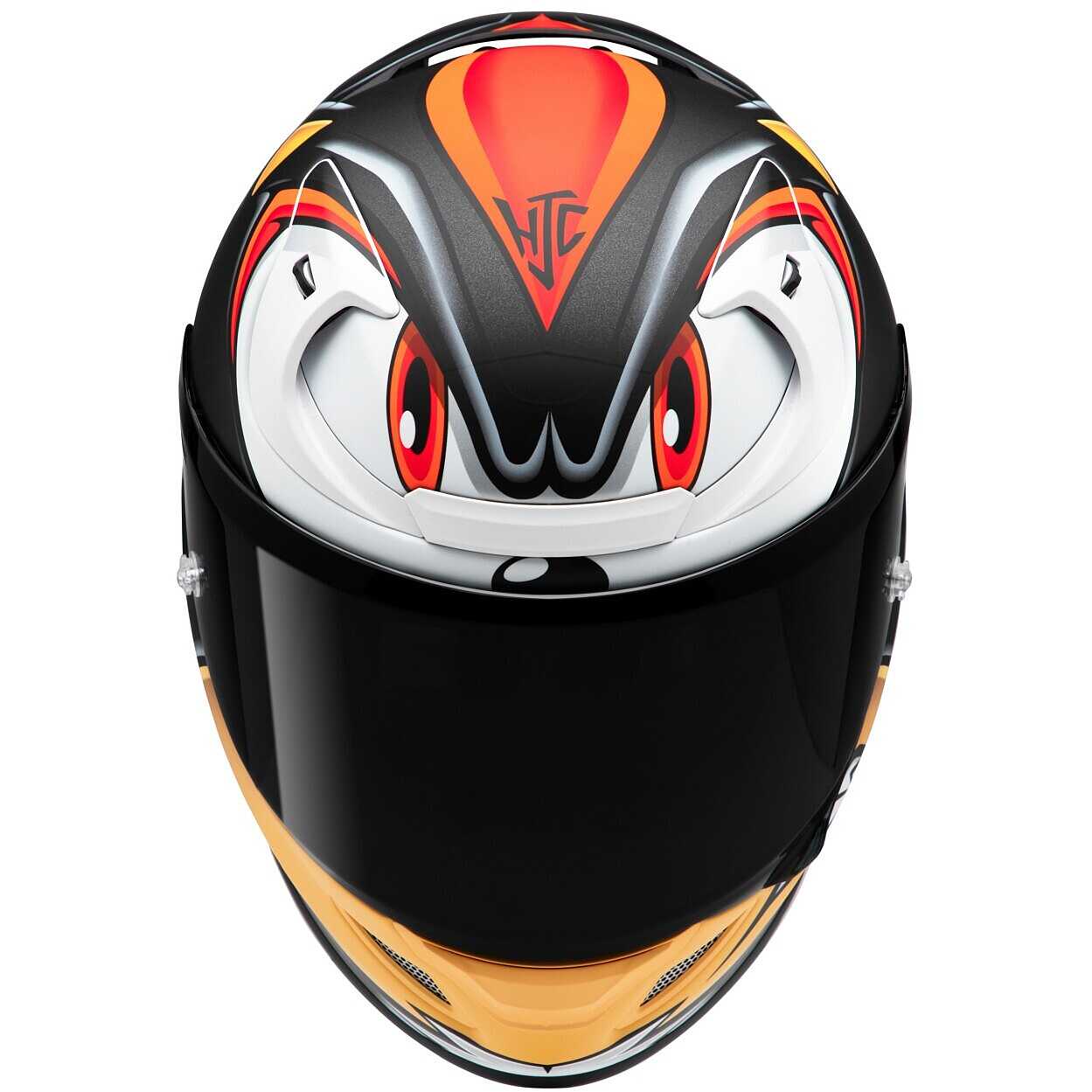 Casque Moto Intégral HJC RPHA 12 – Shadow The Hedgehog MC1SF, Rouge, Neuf
