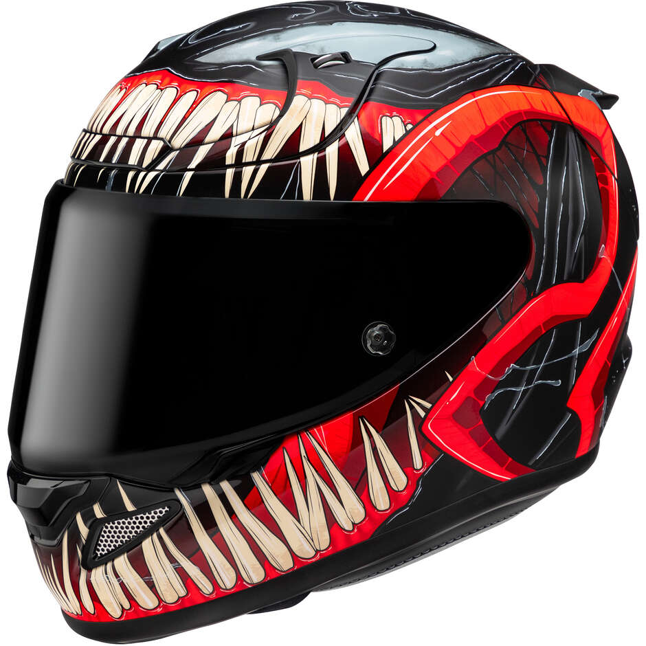 Casque de moto intégral Hjc RPHA 12 VENOM 3 MARVEL MC1SF