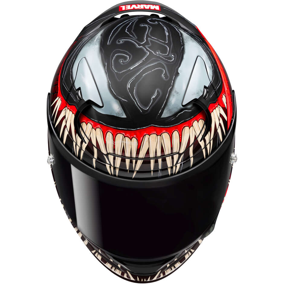 Casque de moto intégral Hjc RPHA 12 VENOM 3 MARVEL MC1SF