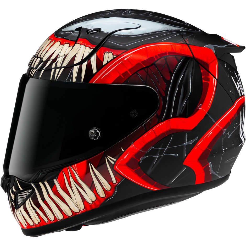 Casque de moto intégral Hjc RPHA 12 VENOM 3 MARVEL MC1SF