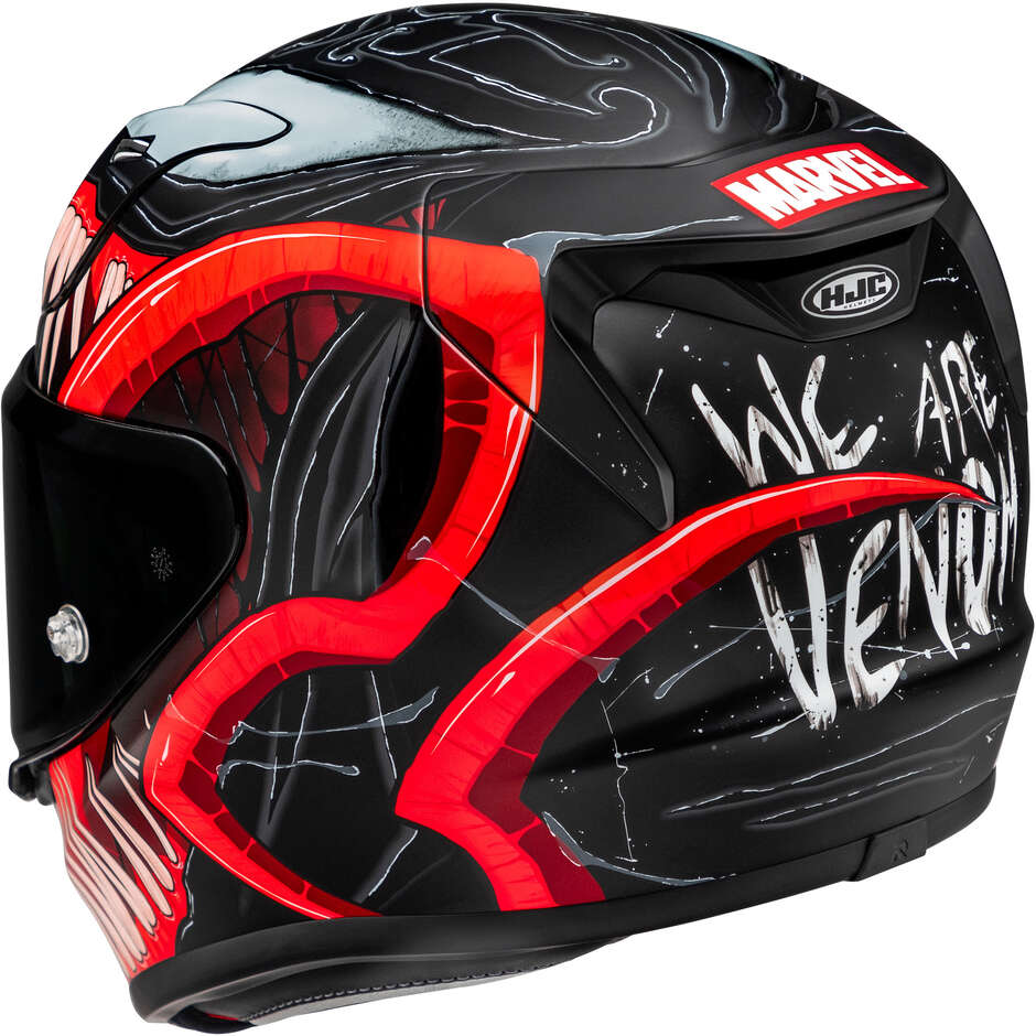 Casque de moto intégral Hjc RPHA 12 VENOM 3 MARVEL MC1SF