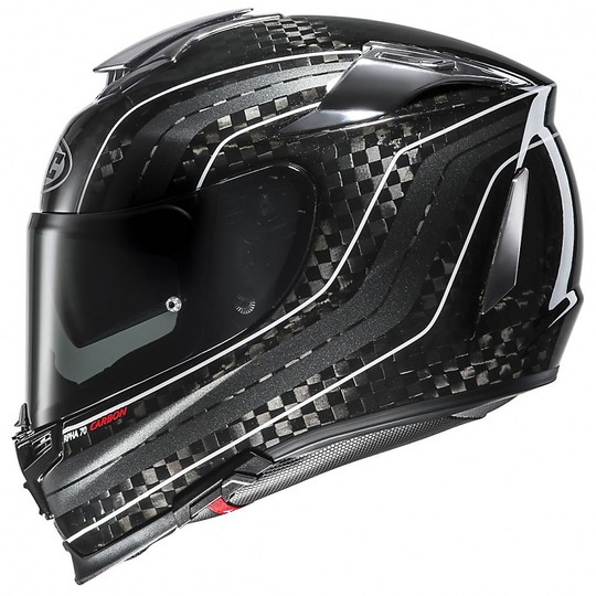 Casque de moto intégral HJC RPHA 70 Carbon Hydrus MC5 Carbon