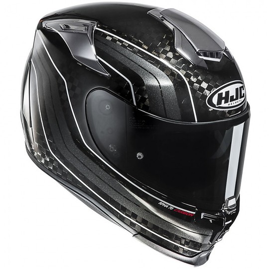 Casque de moto intégral HJC RPHA 70 Carbon Hydrus MC5 Carbon