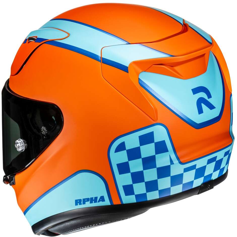 Casque de moto intégral Hjc RPHA12 RESPON MC27SF