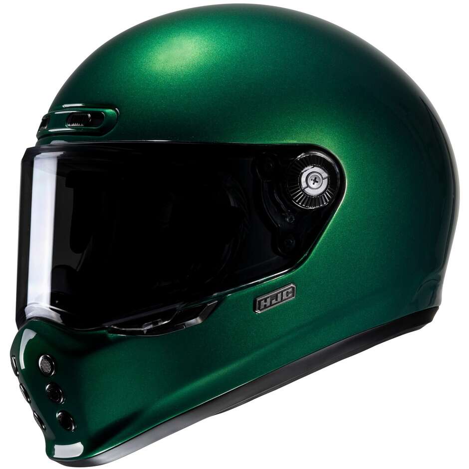 Casque de moto intégral Hjc V10 Deep Green