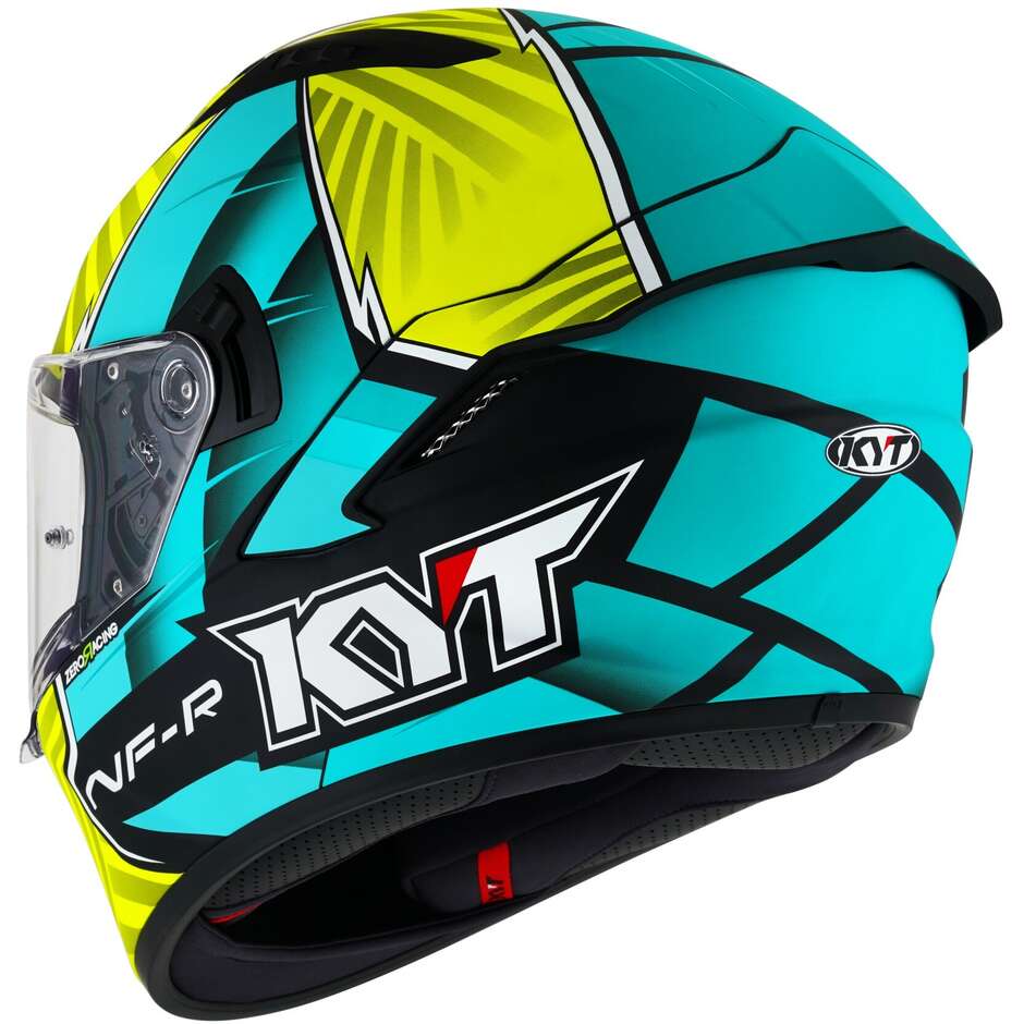 Casque de moto intégral Kyt NF-R XAVI FORES 2021 REP.ORIGINAL MATT (YG)
