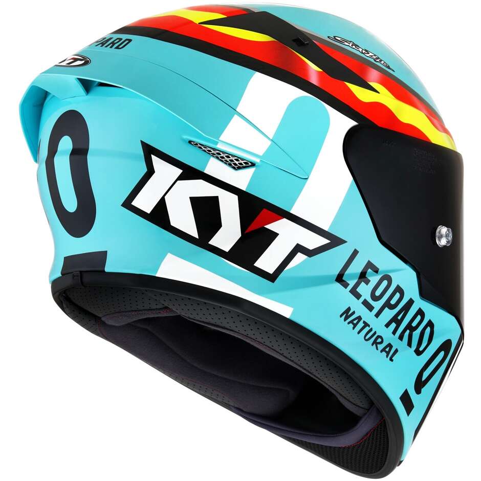 Casque de moto intégral Kyt TT-COURSE LEOPARD REPLICA ESPAGNOL